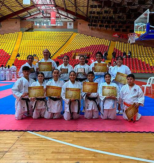 club sakura de karate bogota
